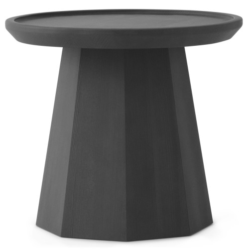 dark grey - Ø45 x H40,6 cm - Pine coffee table - Normann Copenhagen