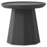 dark grey - Ø45 x H40,6 cm - Pine coffee table - Normann Copenhagen