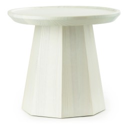 Light green - Ø45 x H40,6 cm - Pine coffee table - Normann Copenhagen