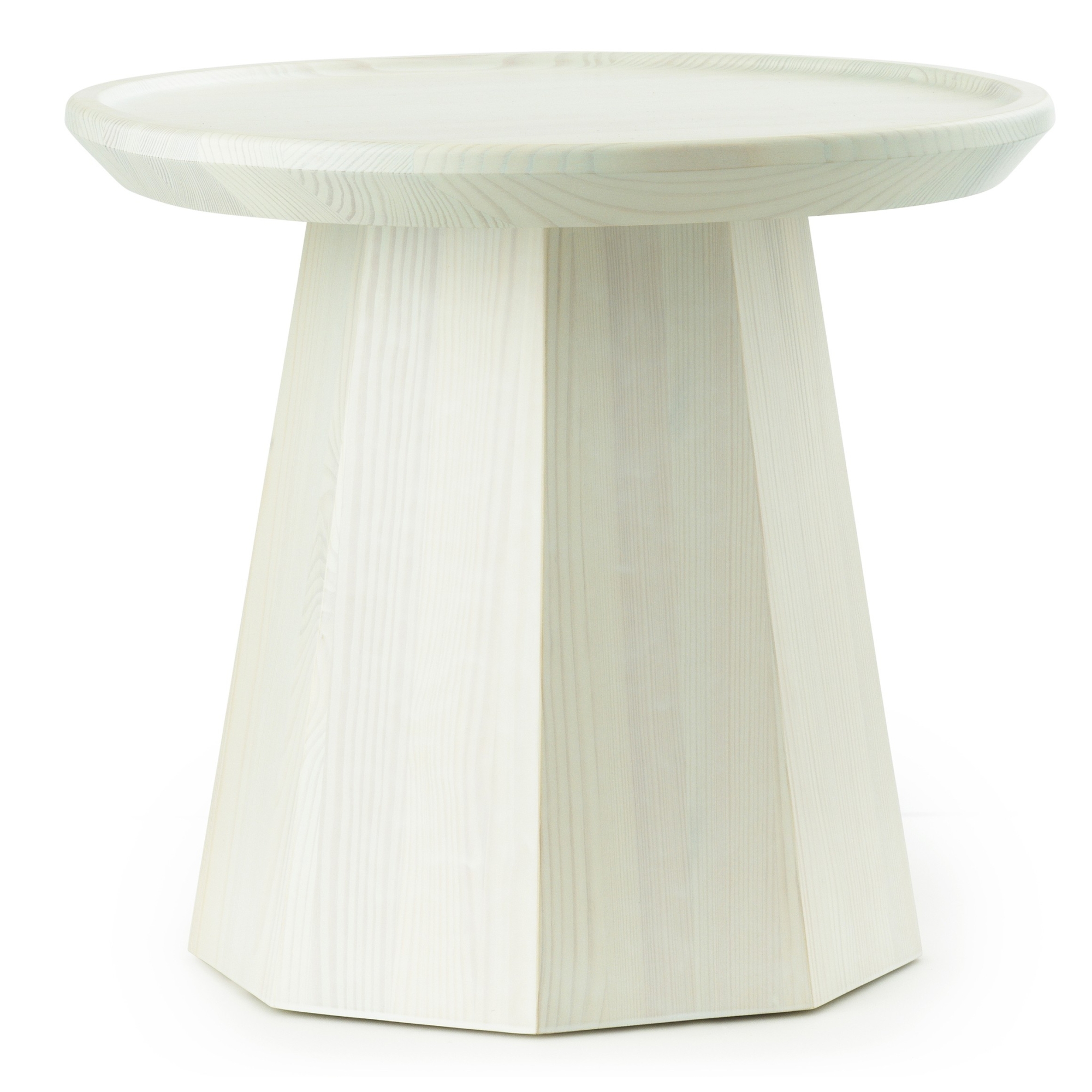 Light green - Ø45 x H40,6 cm - Pine coffee table - Normann Copenhagen