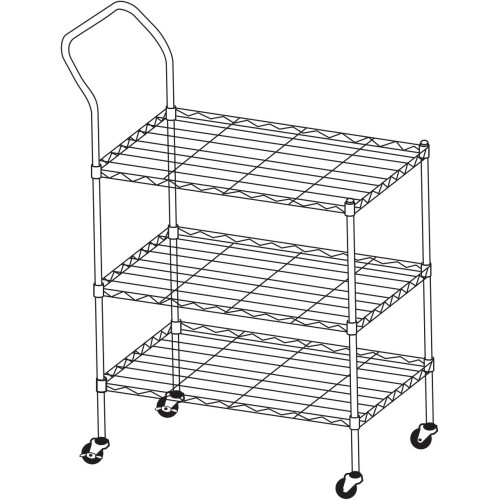 3-stage trolley for charging tray - &Tradition