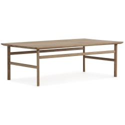 chêne - 120 x 70 x H40 cm - table basse Grow - Normann Copenhagen