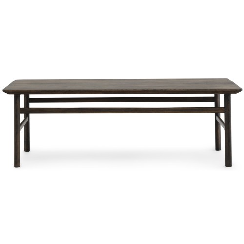 Smoked oak - 120 x 70 x H40 cm - Grow coffee table - Normann Copenhagen