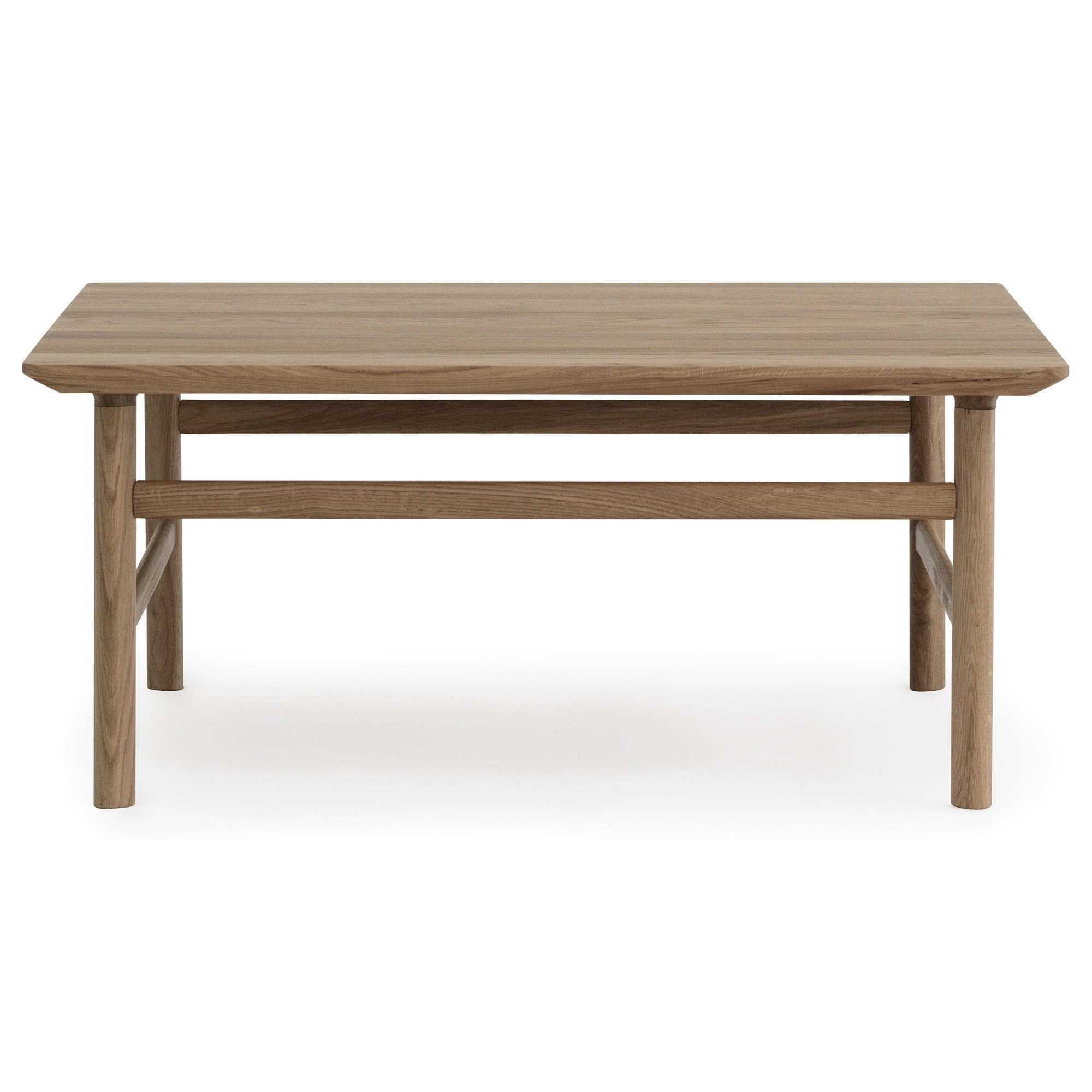 oak - 80 x 80 x H35 cm - Grow coffee table - Normann Copenhagen