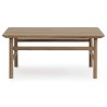 chêne - 80 x 80 x H35 cm - table basse Grow - Normann Copenhagen