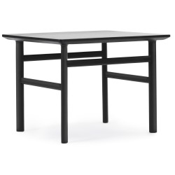 Black - 50 x 60 x H45 cm - Grow coffee table - Normann Copenhagen