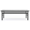 Black - 120 x 70 x H40 cm - Grow coffee table - Normann Copenhagen