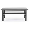 Black - 80 x 80 x H35 cm - Grow coffee table - Normann Copenhagen