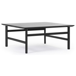 Black - 80 x 80 x H35 cm - Grow coffee table - Normann Copenhagen