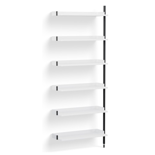 White + Black Anodised Aluminium Profiles – Pier System 100 - HAY