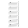 White + Black Anodised Aluminium Profiles – Pier System 100 - HAY