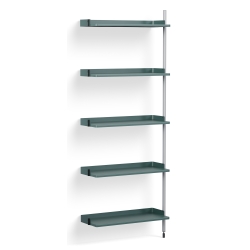 Blue + Anodised Aluminium Profiles – Pier System 110 - HAY