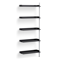 Black + Anodised Aluminium Profiles – Pier System 110 - HAY