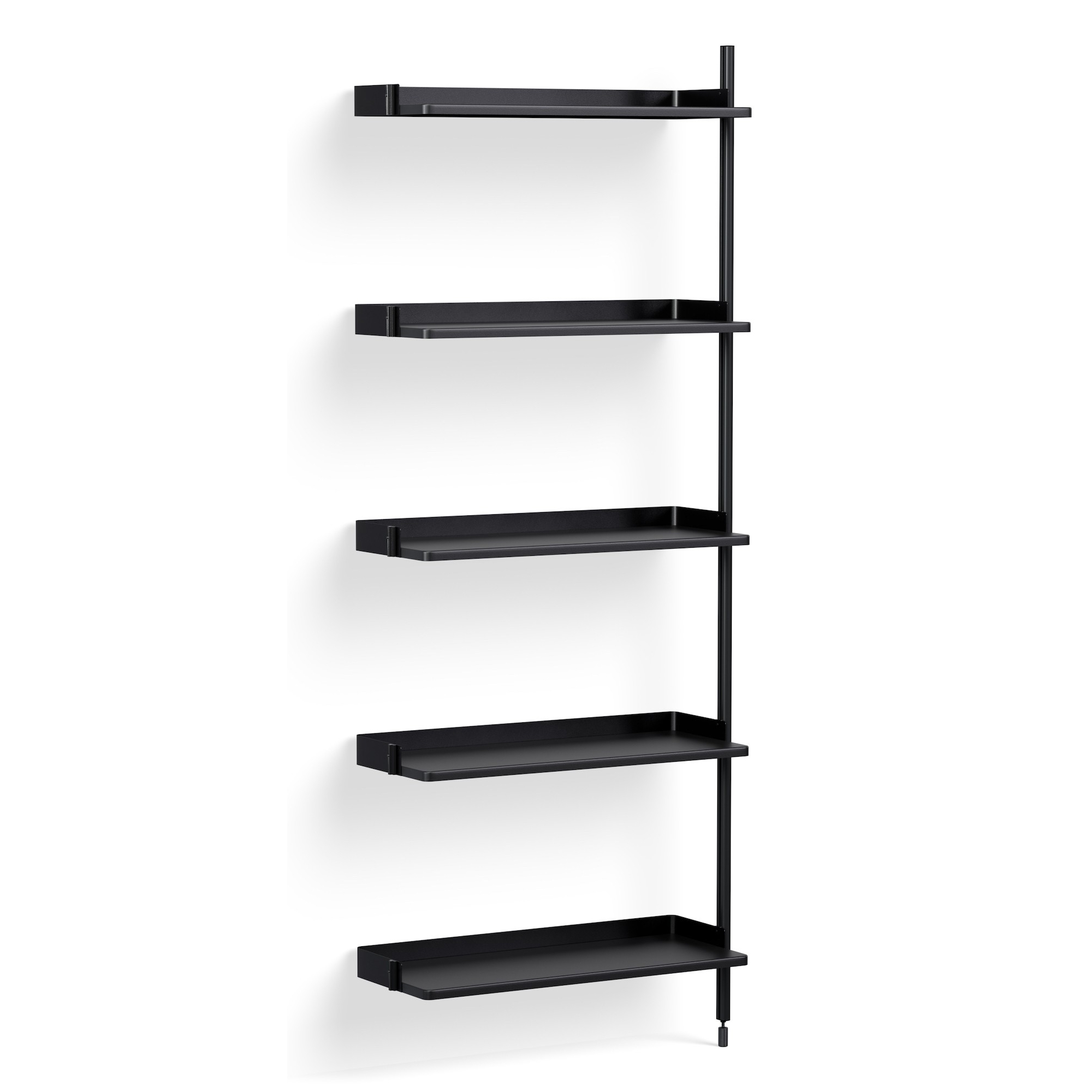 Black + Black Anodised Aluminium Profiles – Pier System 110 - HAY