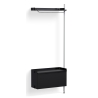 Pier System 1000 – PS Black Shelves + Anodised Aluminium Profiles - HAY