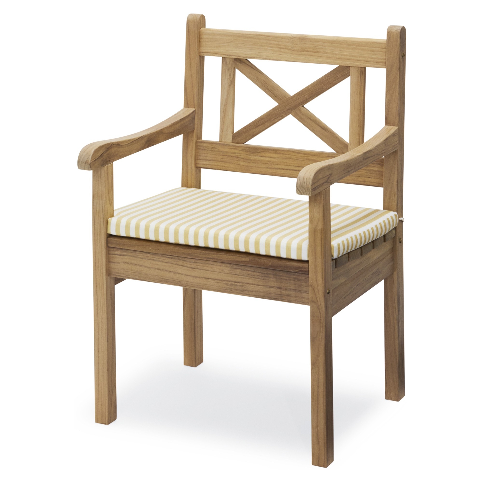 Golden Yellow Stripe Cushion for Skagen Chair – Skagerak