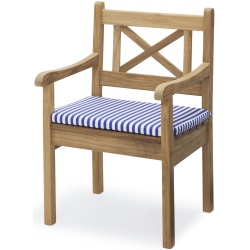 ÉPUISÉ Coussin Sea Blue Stripe pour Chaise Skagen – Skagerak - Skagerak by Fritz Hansen