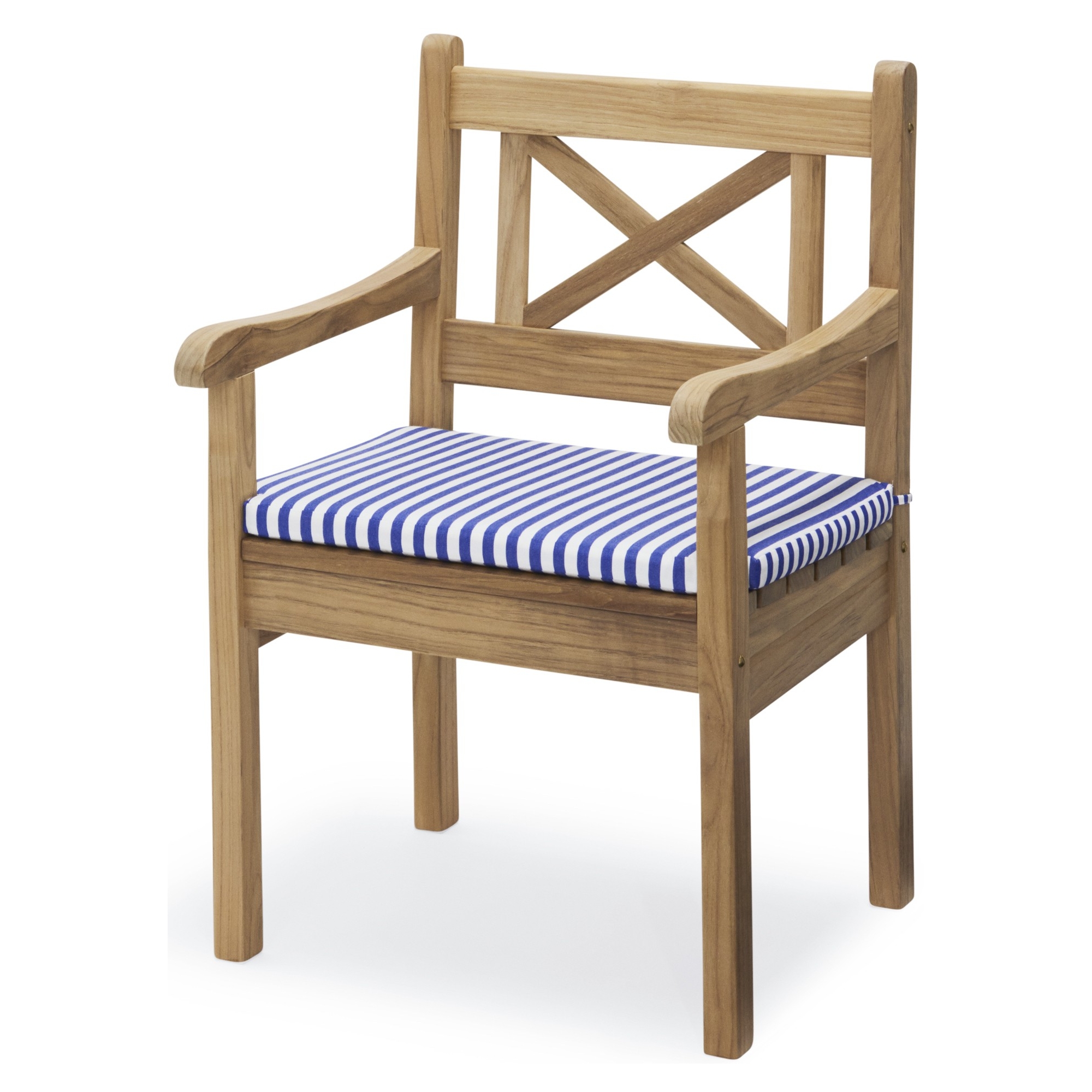 ÉPUISÉ Coussin Sea Blue Stripe pour Chaise Skagen – Skagerak - Skagerak by Fritz Hansen