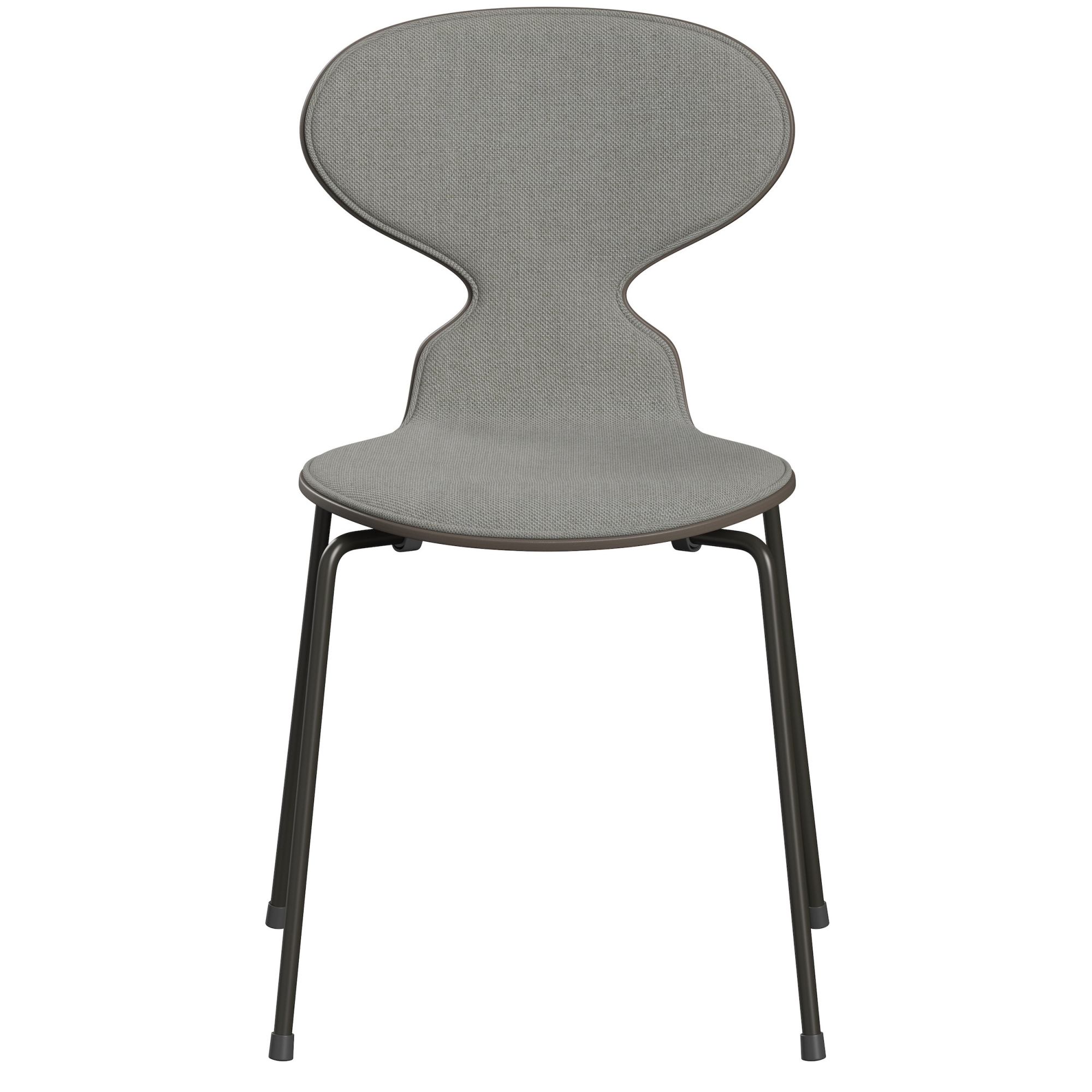 Ant Chair – Deep Clay coloured ash shell + fabric Sunniva 153 + Bronze Brown legs - Fritz Hansen