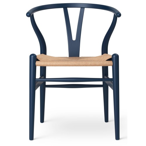 Carl Hansen & Søn – CH24 Soft Color chair, blue and natural papercord