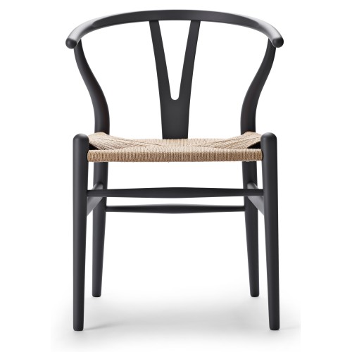 Carl Hansen & Søn – CH24 Soft Color chair, anthracite grey and natural papercord