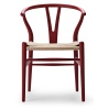 Carl Hansen & Søn – CH24 Soft Color chair, red brown and natural papercord