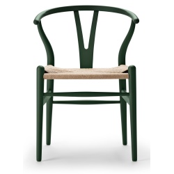 Carl Hansen & Søn – CH24 Soft Color chair, green and natural papercord