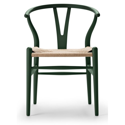 Carl Hansen & Søn – CH24 Soft Color chair, green and natural papercord