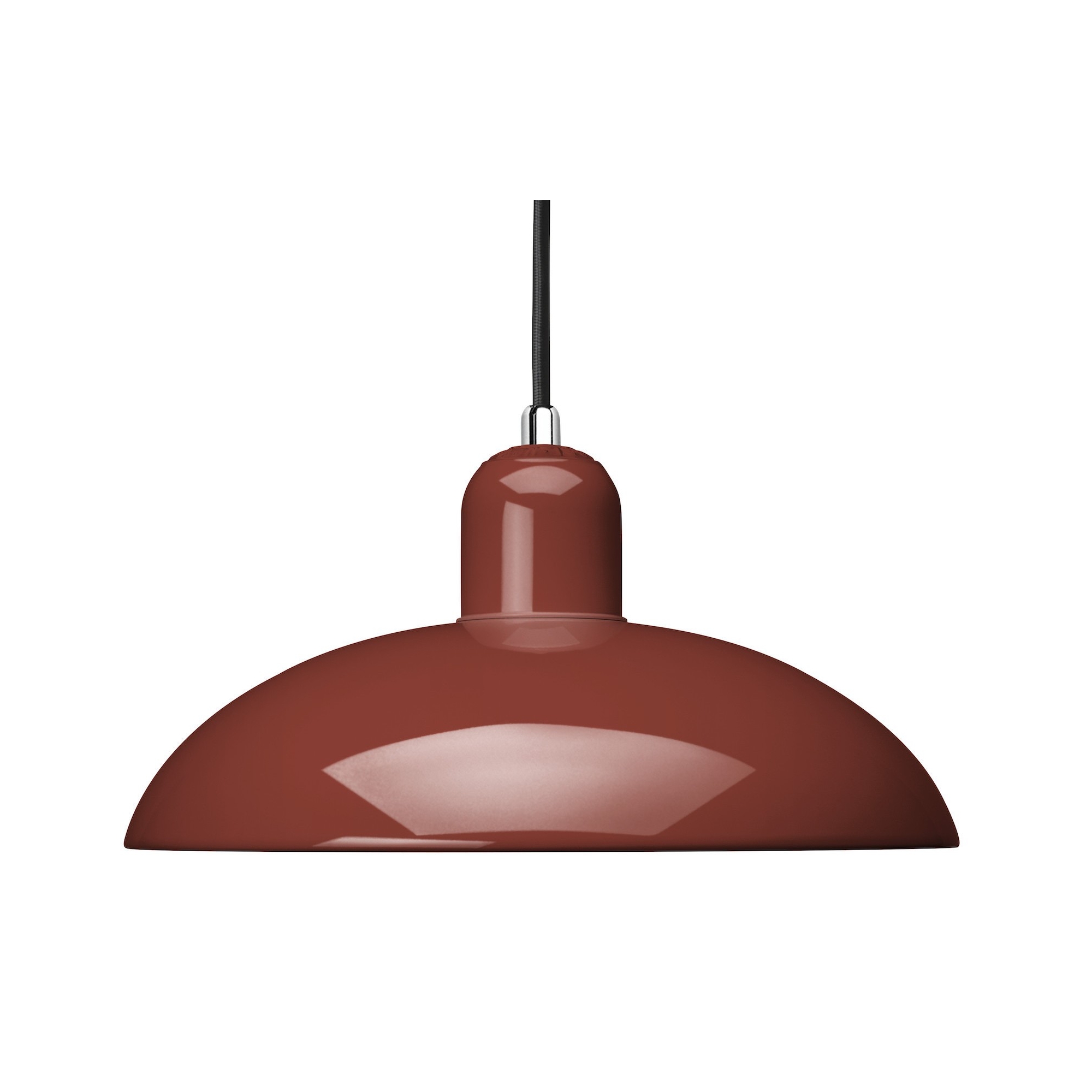 Suspension Kaiser idell – 6631-P – Rouge venitien - Fritz Hansen