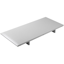 100x50cm – Hêtre peint en gris – rallonge table Bjork C63 - FDB Møbler