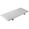 100x50cm – Hêtre peint en gris – rallonge table Bjork C63 - FDB Møbler