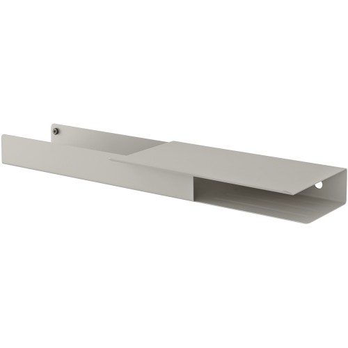 Folded shelf - Plateform - Grey - Muuto