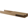 Folded shelf - Plateform - Burnt Orange - Muuto