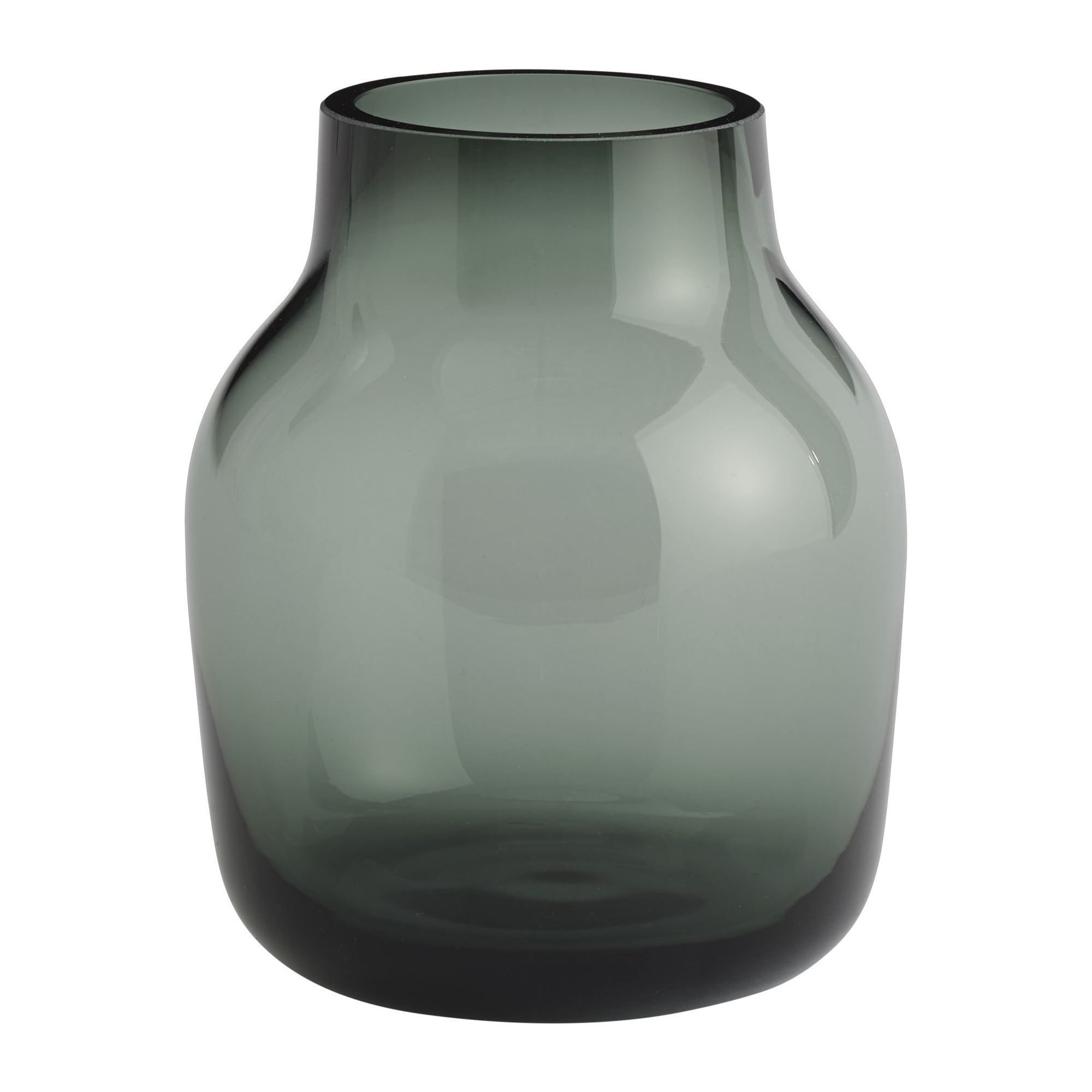 Silent Vase – Ø11cm – Dark Green - Muuto