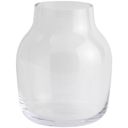 Silent Vase – Ø11cm – Clear - Muuto