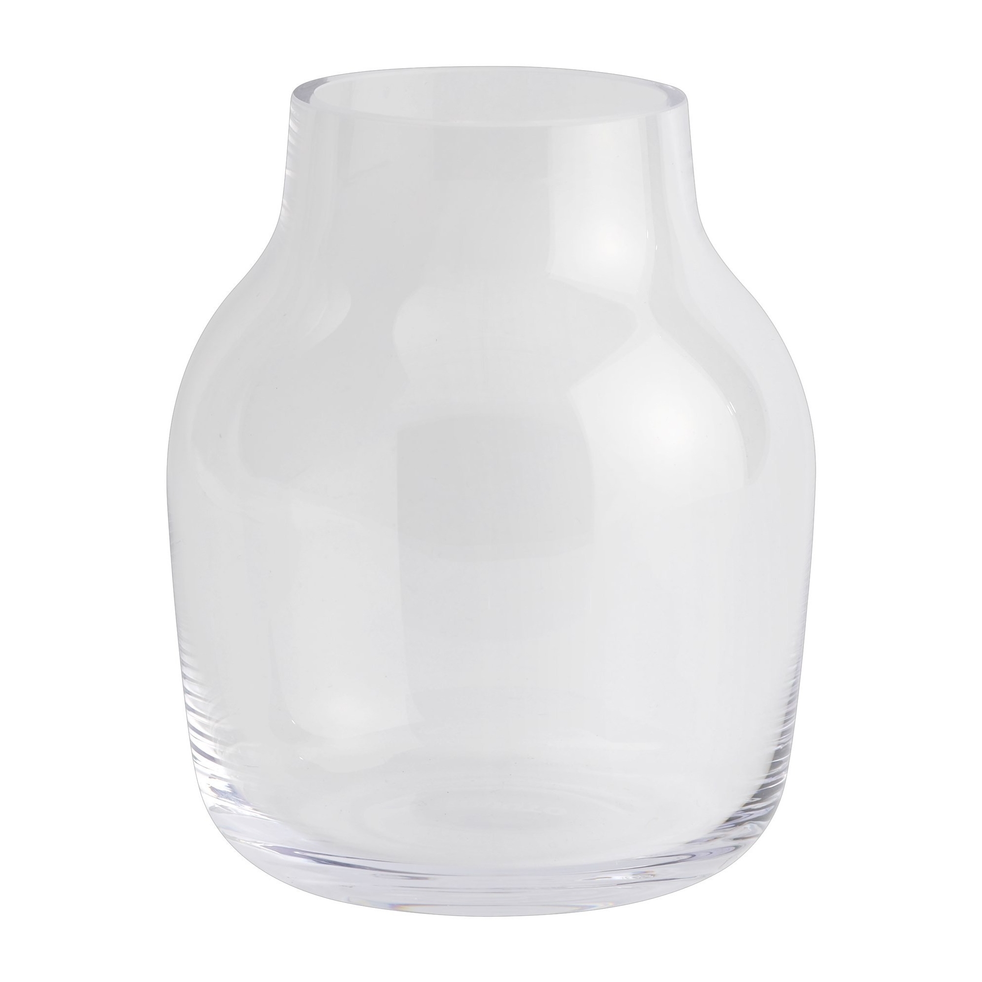 Silent Vase – Ø11cm – Clear - Muuto