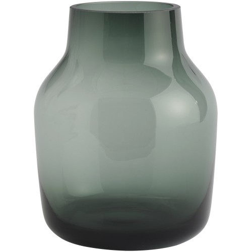 Vase Silent – Ø15cm – Dark Green - Muuto