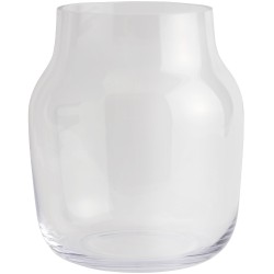 Vase Silent – Ø20cm – Transparent - Muuto