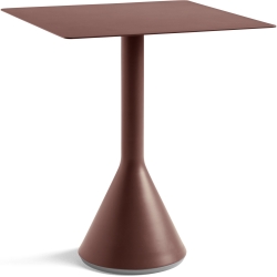 table cône 65 x 65 cm - Palissade Iron red - HAY