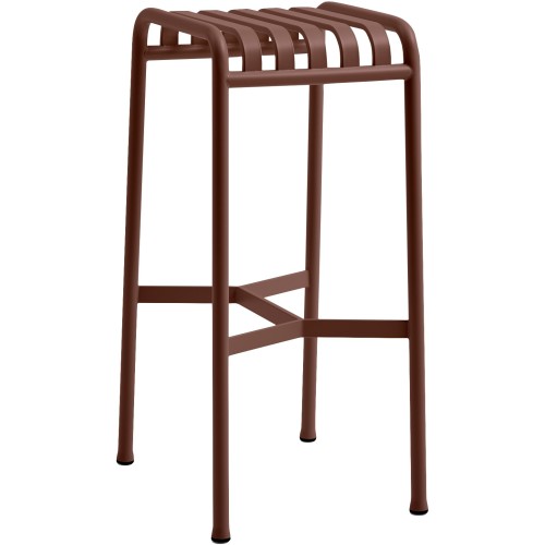 Barstool - Palissade Iron red - HAY