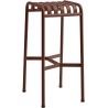 tabouret de bar - Palissade Iron red - HAY