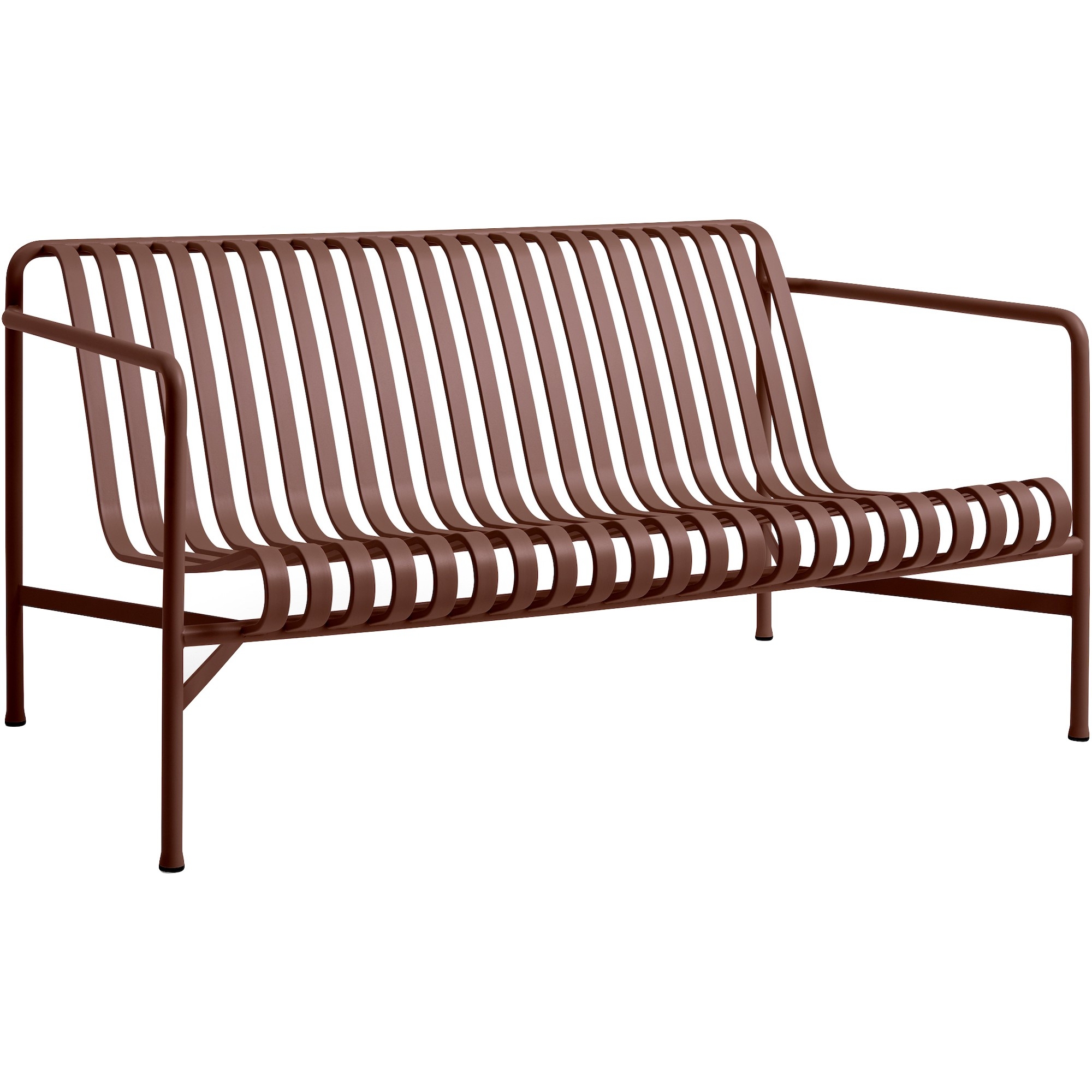 banc lounge - Palissade Iron red - HAY