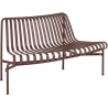 banc de table out - Palissade Park Iron red - HAY