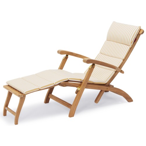 Coussin Barriere Deck - rayure jaune doré – Skagerak - Skagerak by Fritz Hansen