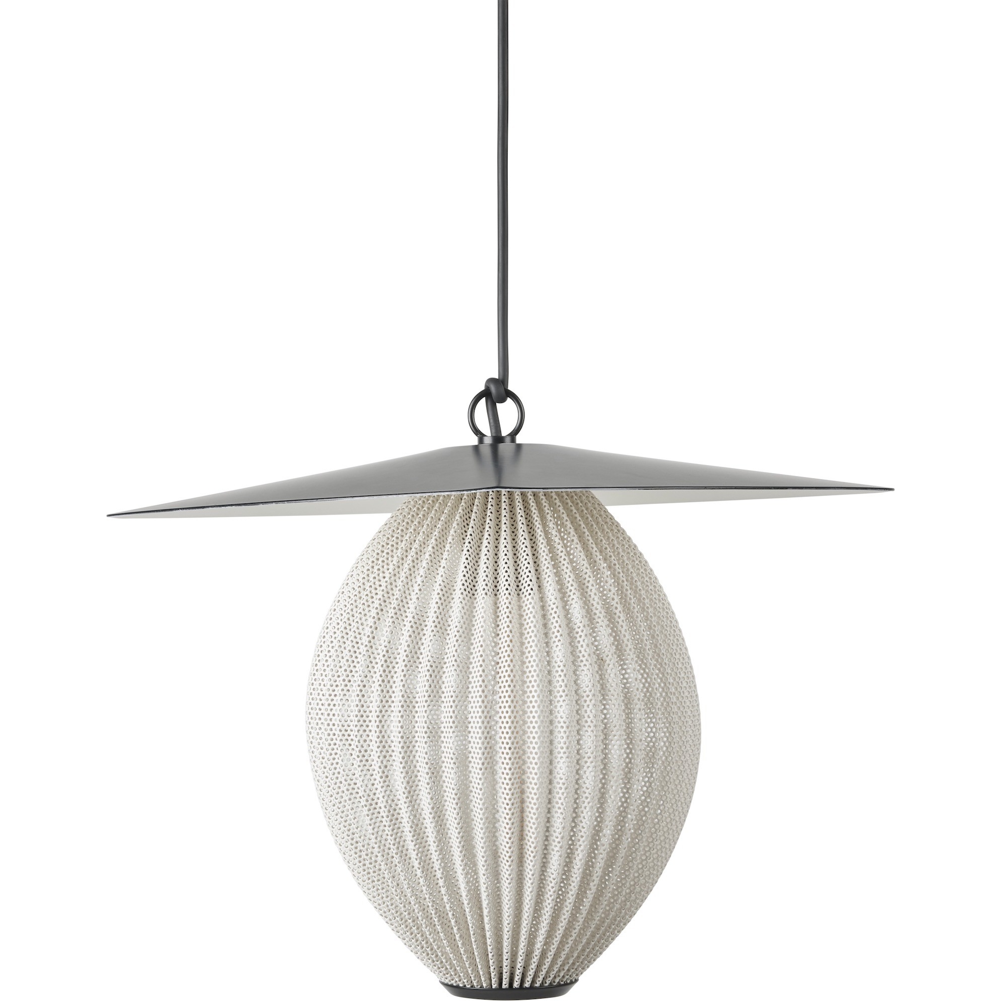 Satellite Outdoor pendant – Ø22cm (M) - cream white - Gubi