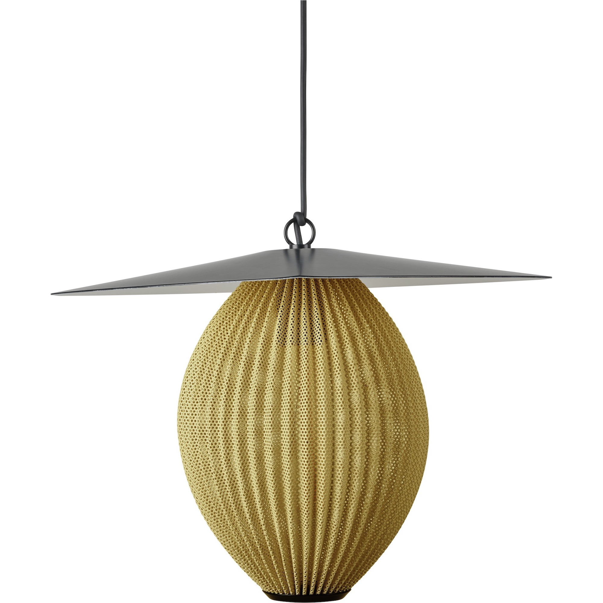 Satellite Outdoor Pendant – Ø27cm (L) - mustard - Gubi