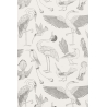 OUT OF STOCK - Off-white - Birds Wallpaper - Katie Scott - Ferm Living