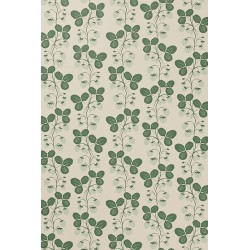 SOLD OUT - Strawberry field Wallpaper - Green - Ferm Living