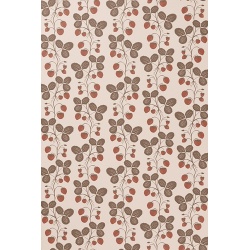 Strawberry field Wallpaper - Rose - Ferm Living