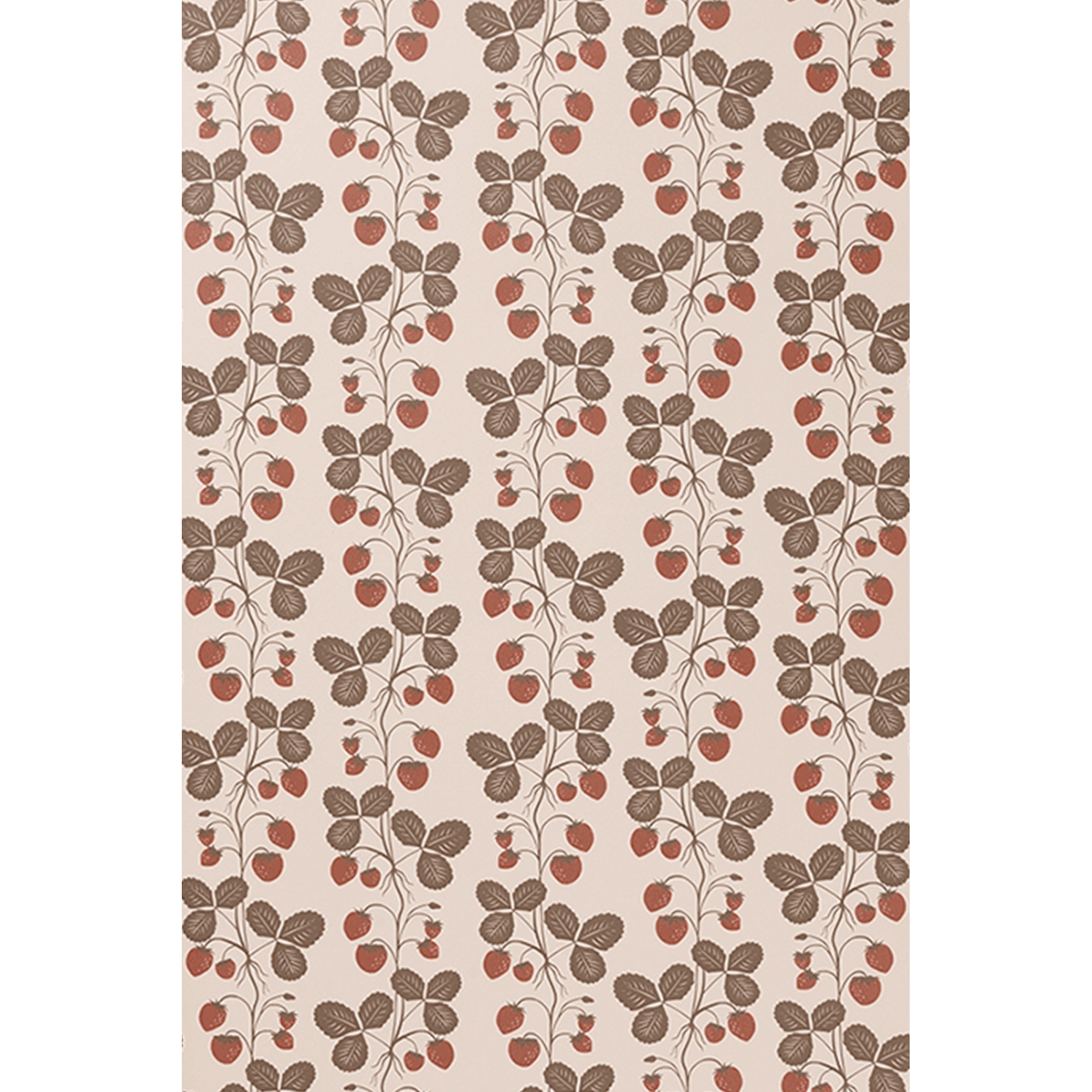 Strawberry field Wallpaper - Rose - Ferm Living